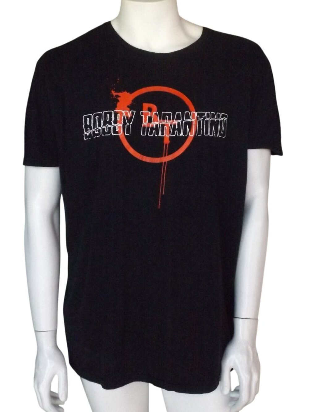 BOBBY TARANTINO/LOGIC Tshirt, XL, Black, Short sleeves, 2018 era, Concert